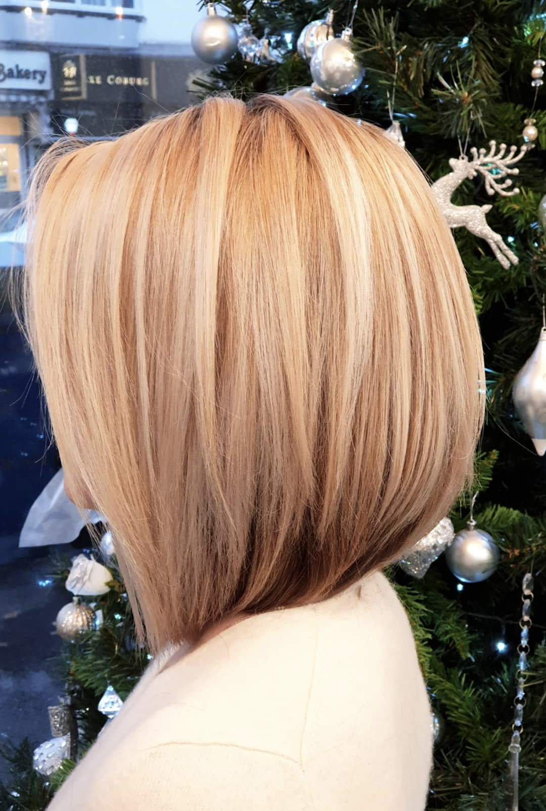 Professional blow dry styling