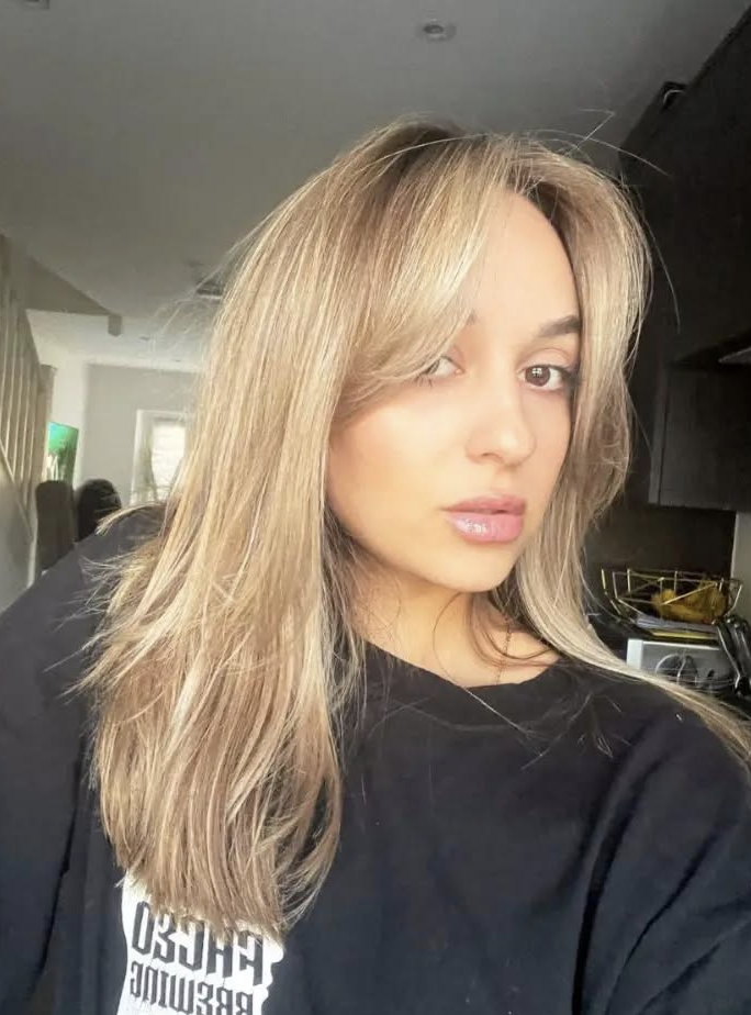 Professional blow dry styling